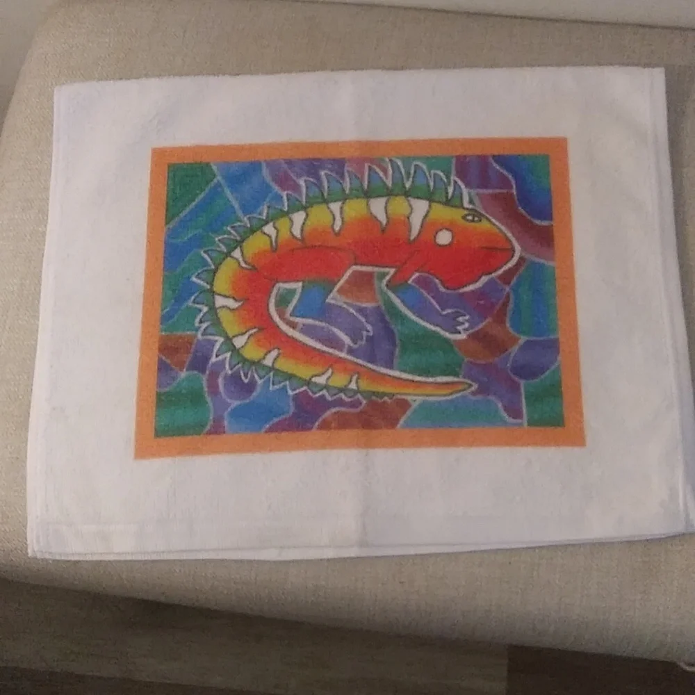 Photowel Iquana hand towel